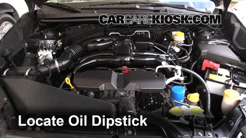 2014 Subaru XV Crosstrek Limited 2.0L 4 Cyl. Oil Check Oil Level